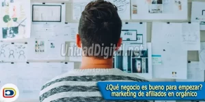 que negocio es bueno para empezar marketing de afiliados organico